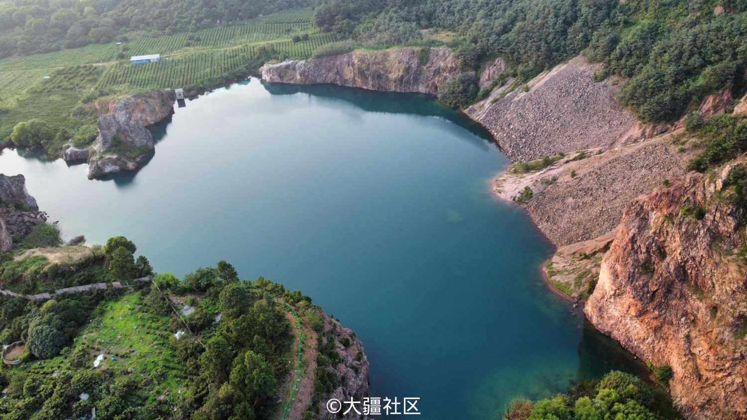 苏州大阳山翡翠湖