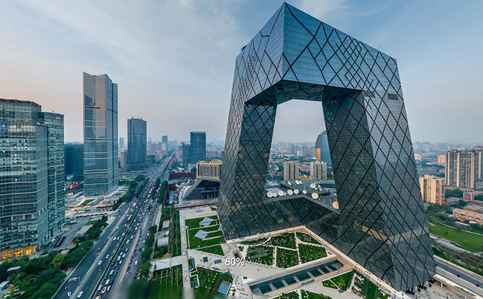 带你参观不一样的北京超震撼360度全景航拍图