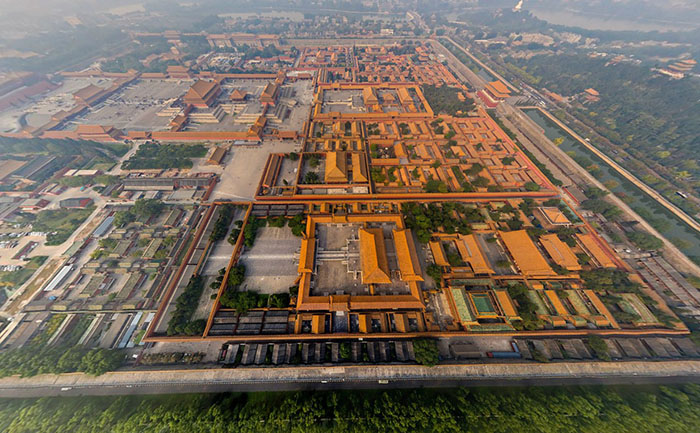 带你参观不一样的北京超震撼360度全景航拍图