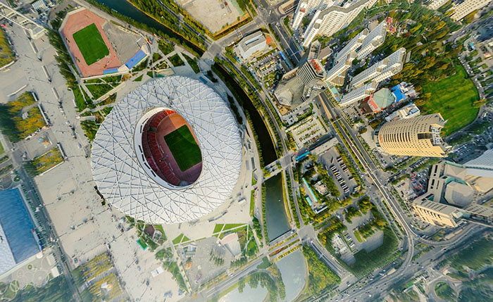 带你参观不一样的北京超震撼360度全景航拍图