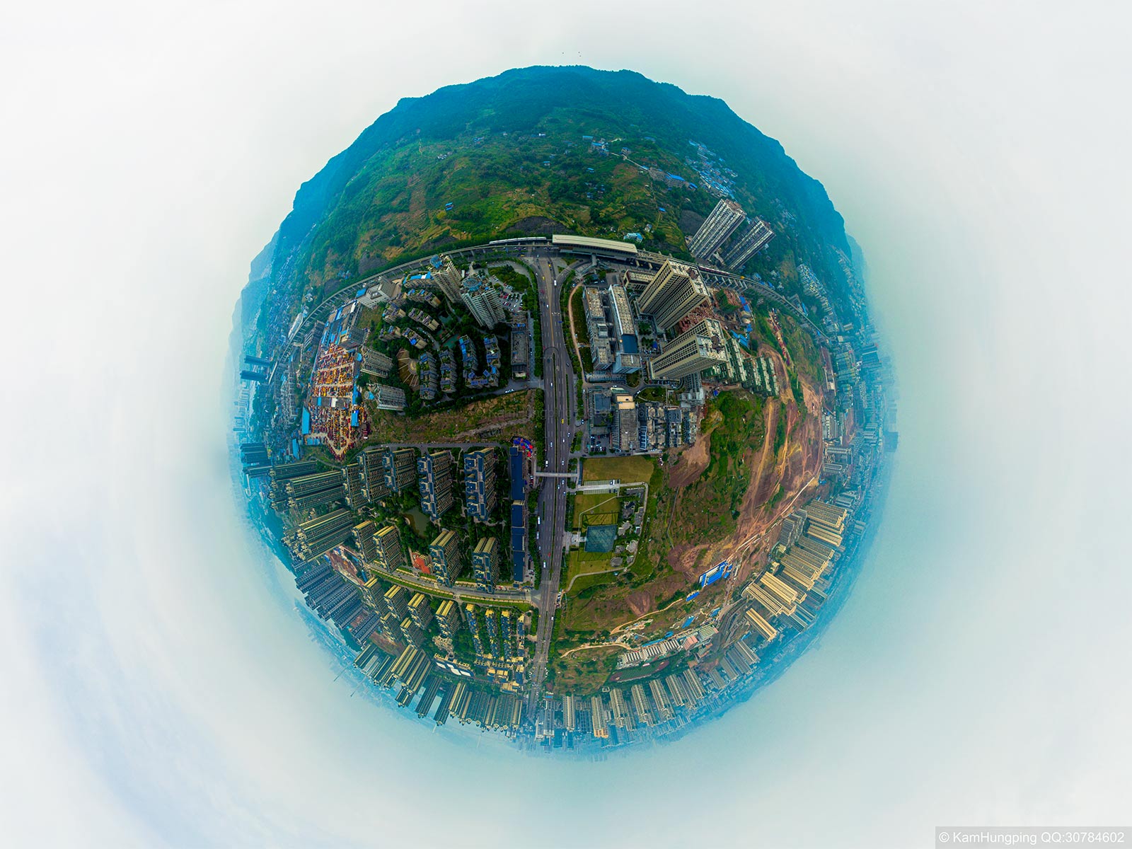 20150427航拍重庆市巴南区李家沱街道dji300m720