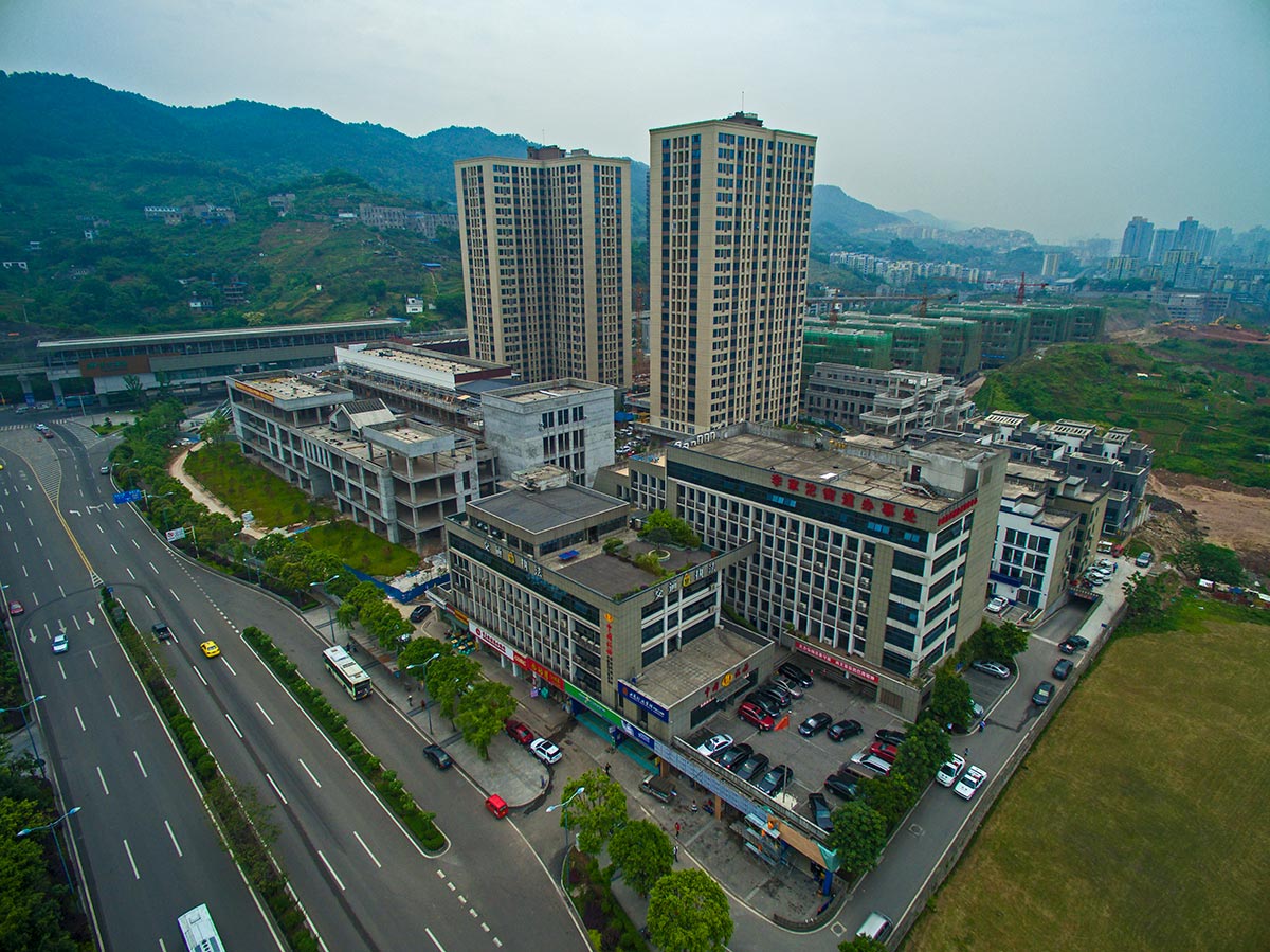 20150427航拍重庆市巴南区李家沱街道dji300m720