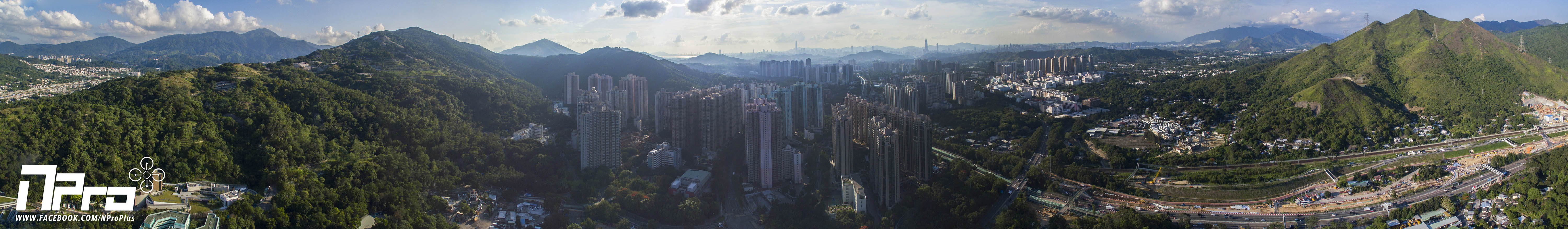 《phantom 3 professional》 香港北区全景图