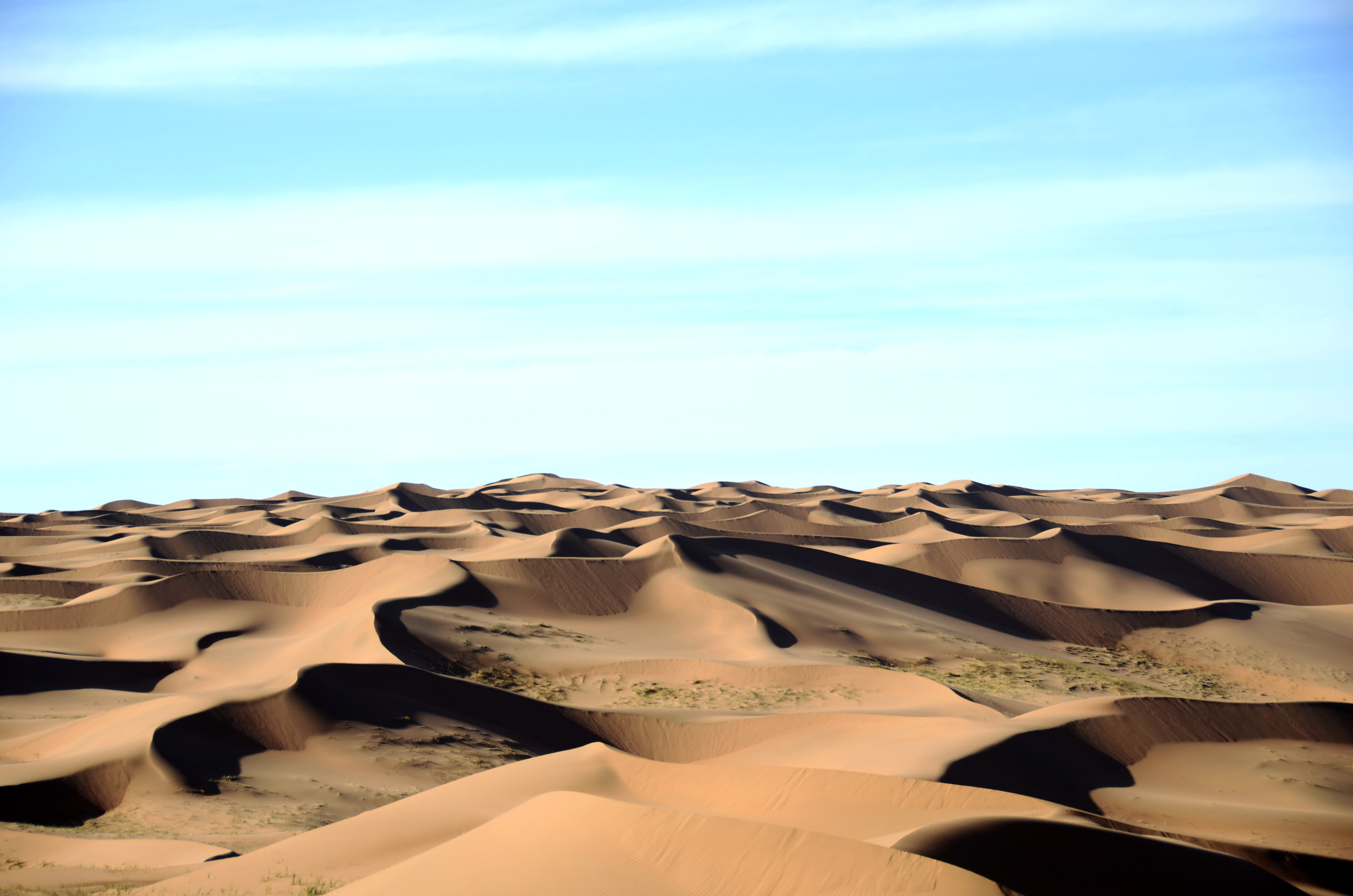 腾格里沙漠随拍-相机拍摄