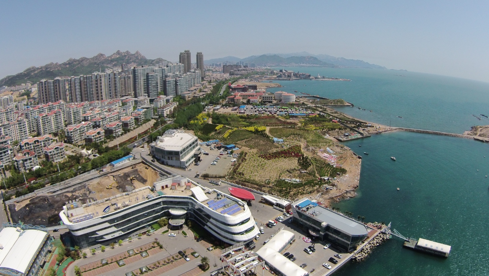 最美身边风景俯瞰青岛银海大世界