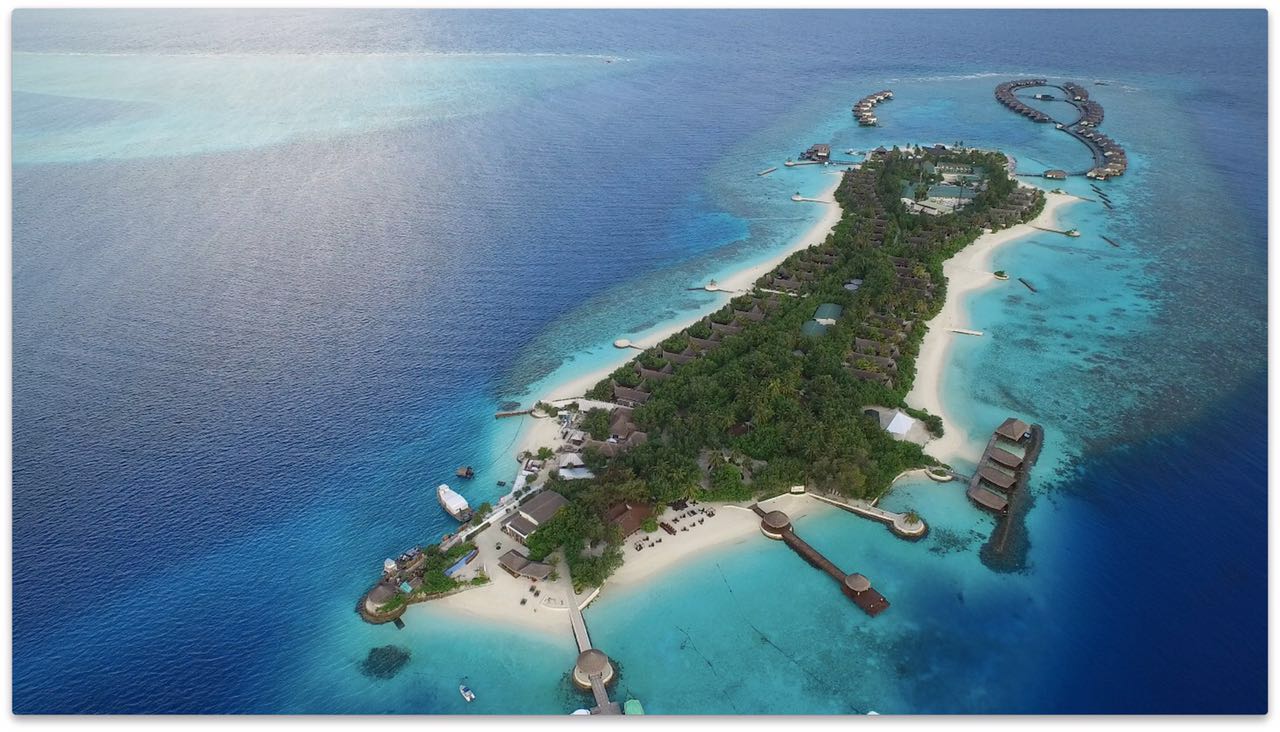 航拍马尔代夫 - jumeirah vittaveli