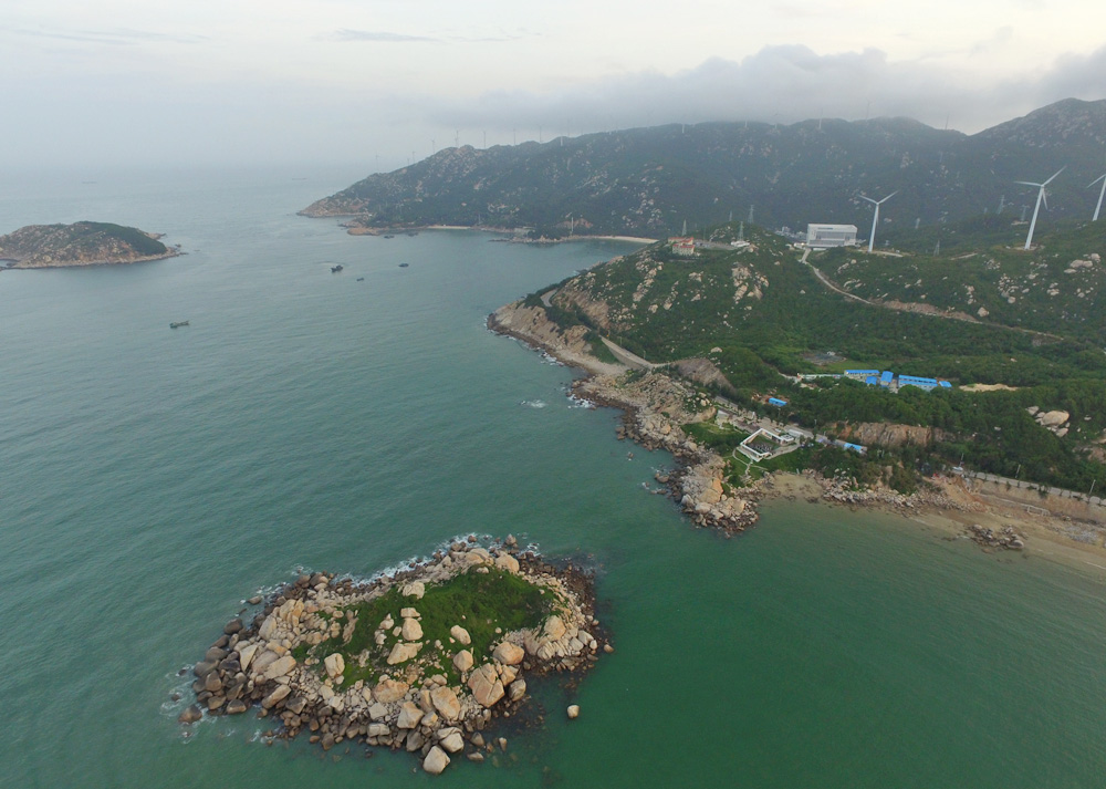 精灵3航拍美丽的南澳岛