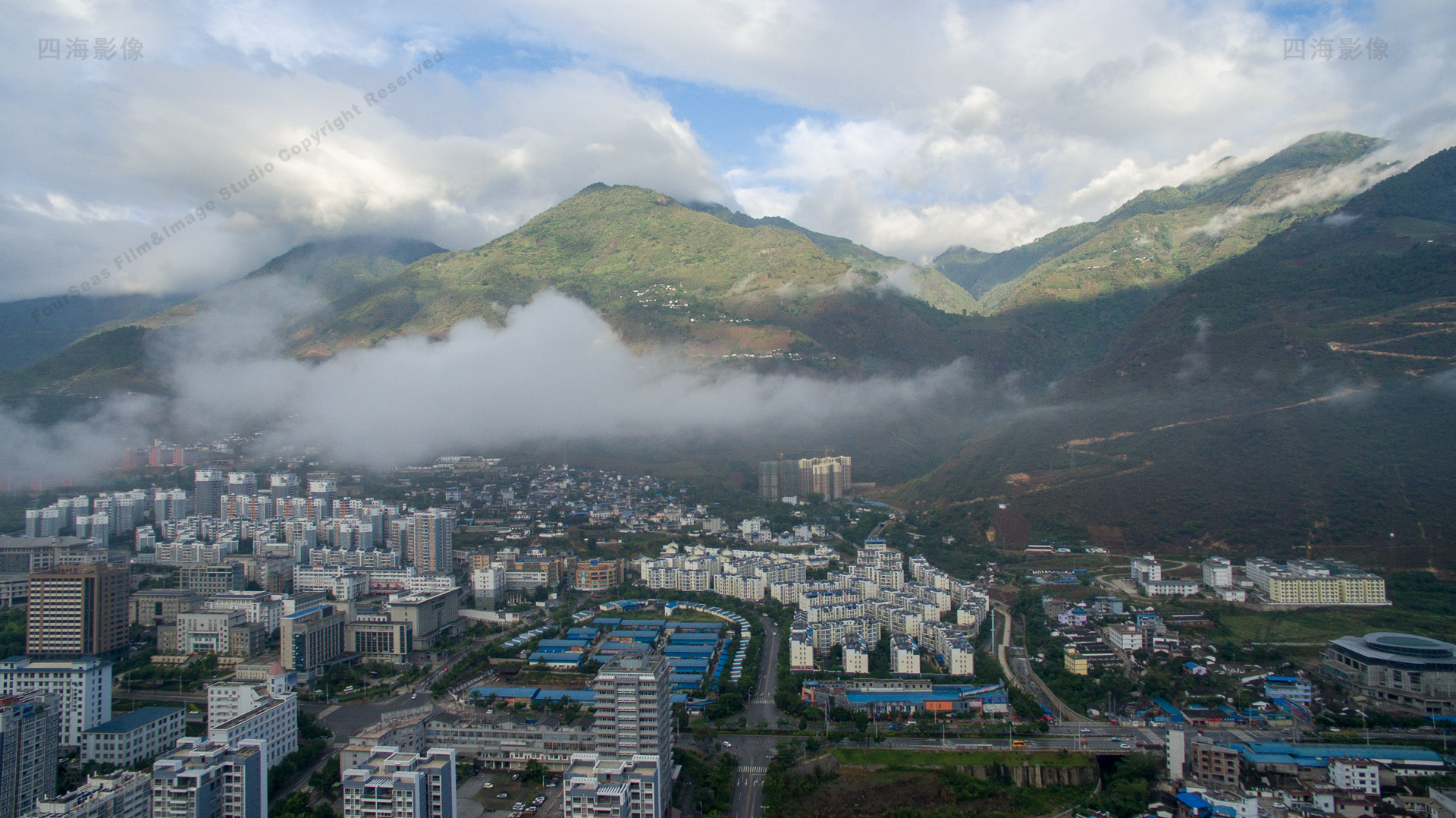 【精灵3西巡】之二十三 怒江州首府六库之晨