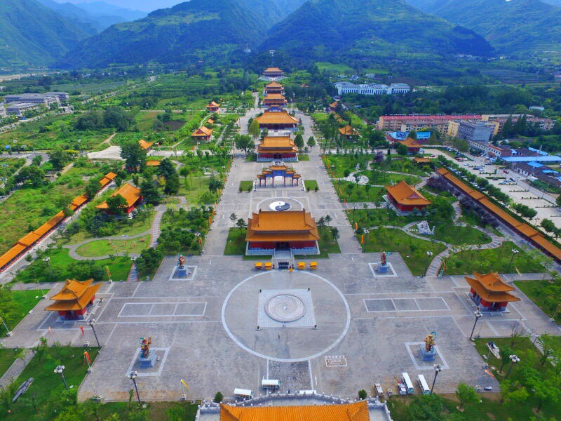 楼观台航拍作品