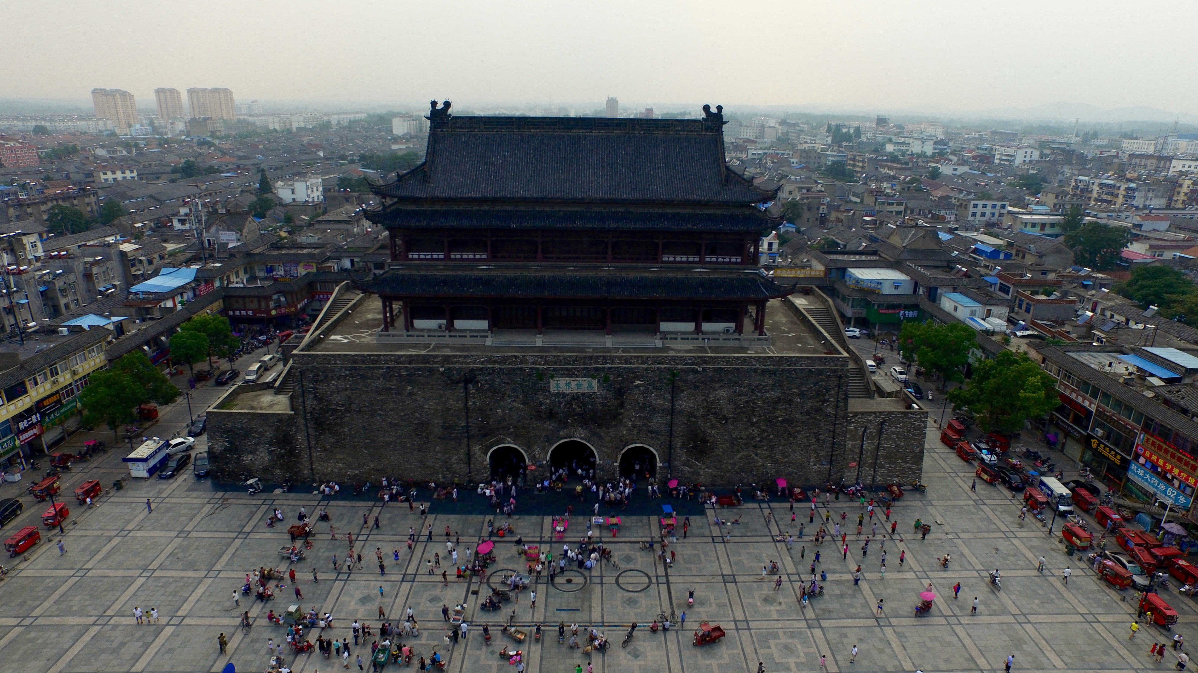 明中都鼓楼图片