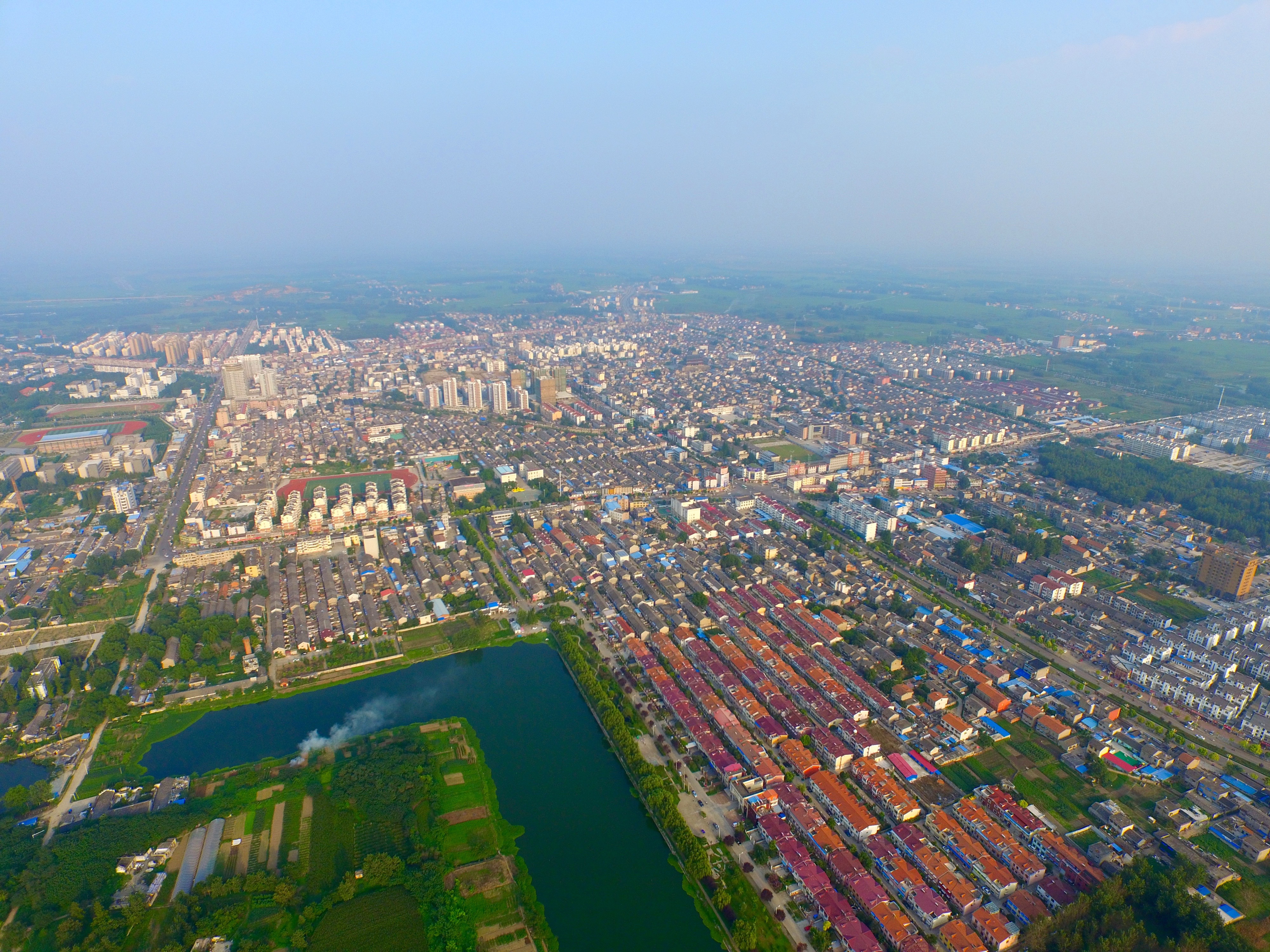 合肥夜景和凤阳县夜景-明中都鼓楼