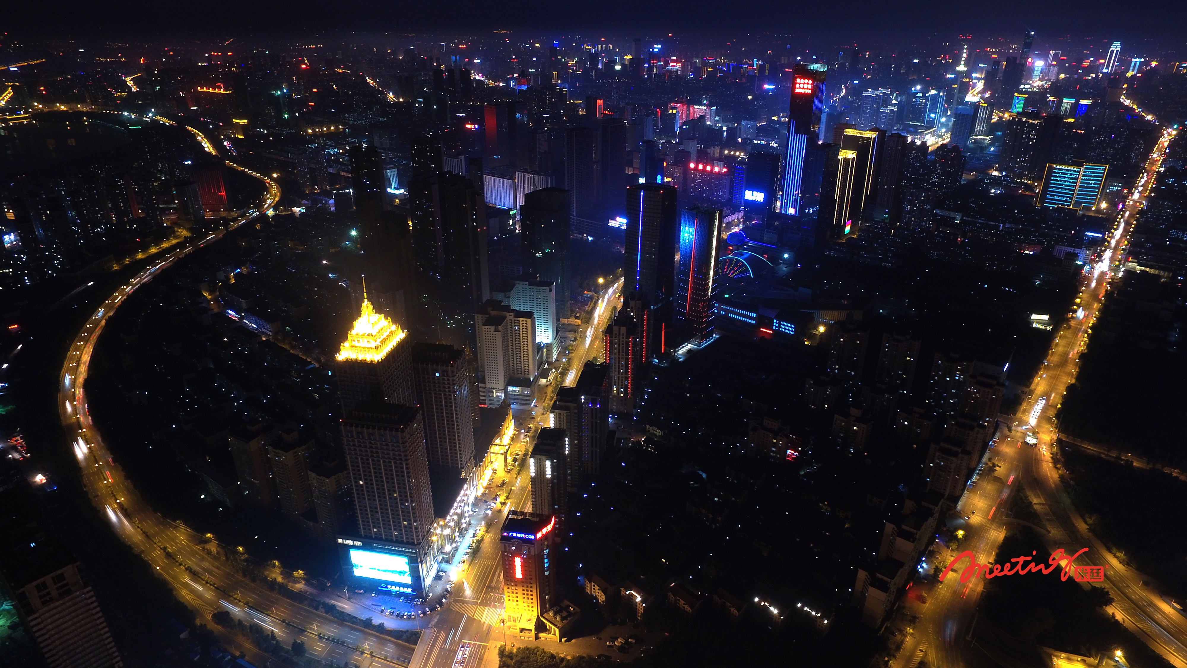 沈阳夜景航拍快剪-悟