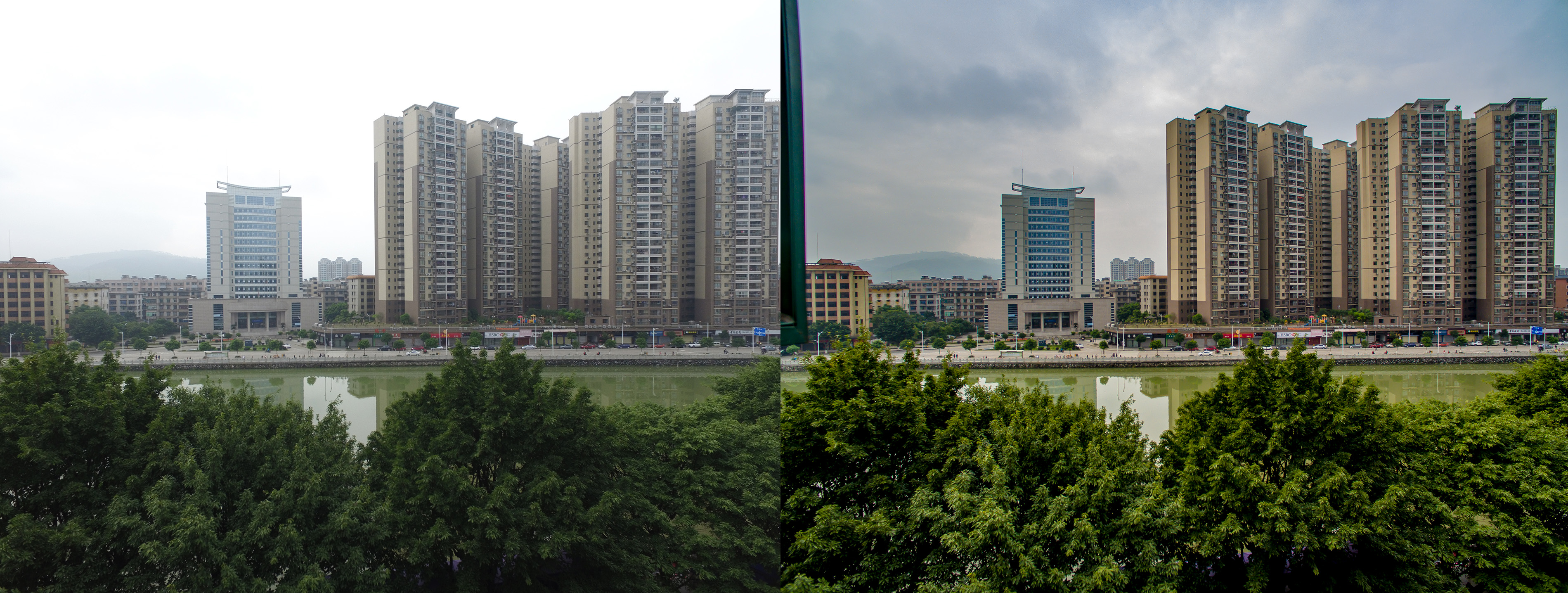 p3a所拍照片模糊不清附与手机片对比图