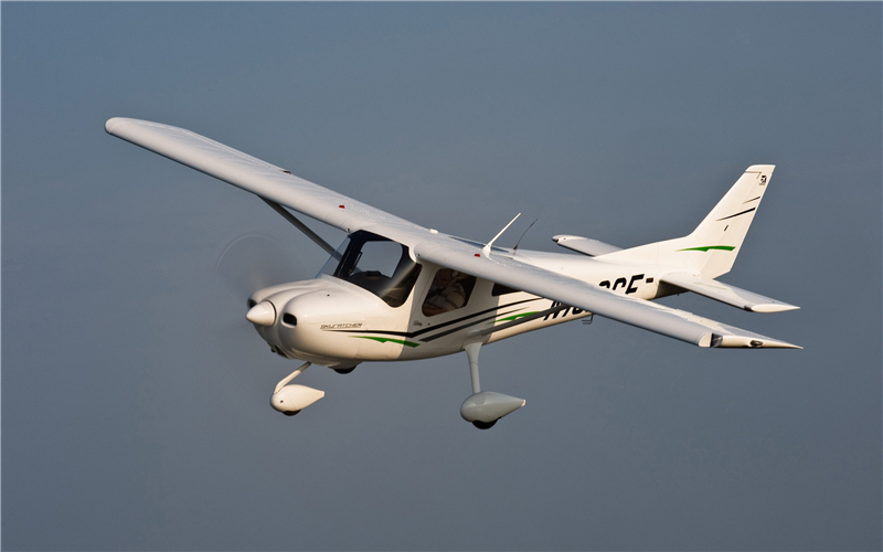 巴适来环球中心开盘飞机驾驶员训练用的灰机