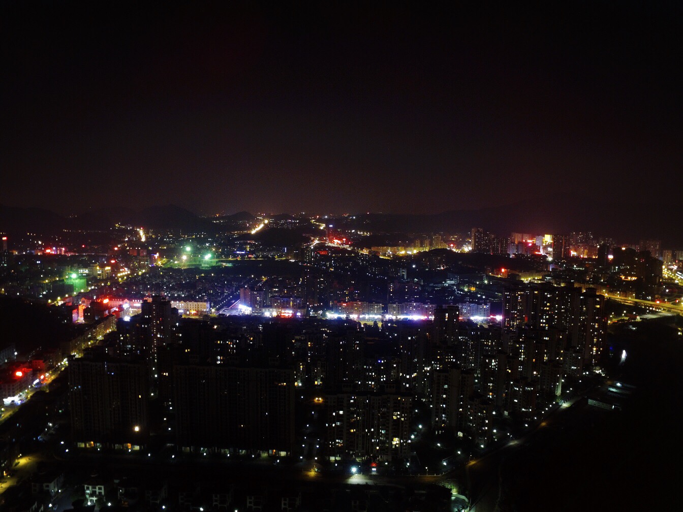 东莞市樟木头夜拍