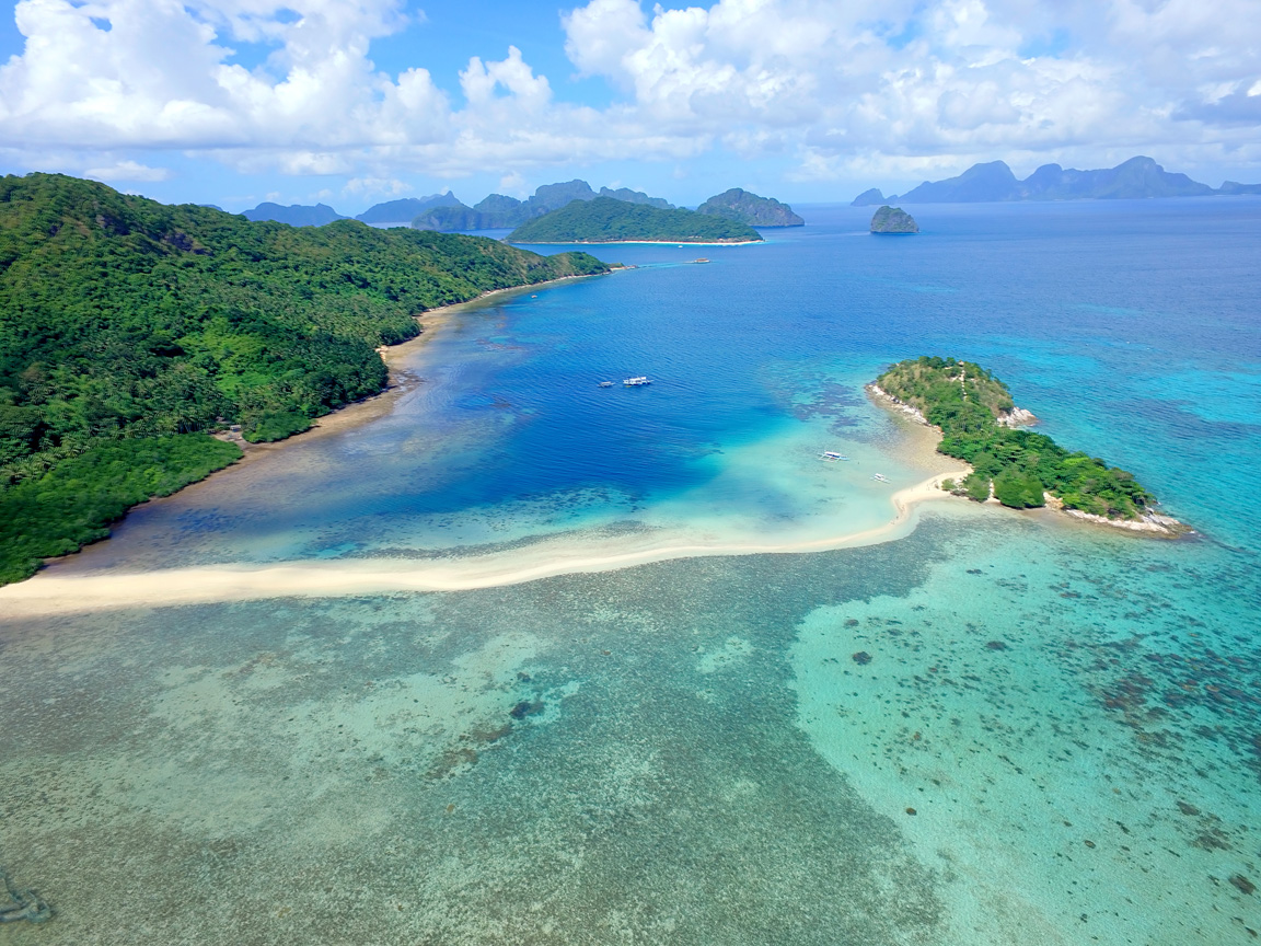 告别雾霾拥抱碧海蓝天,精灵3震撼航拍菲律宾巴拉望爱妮岛