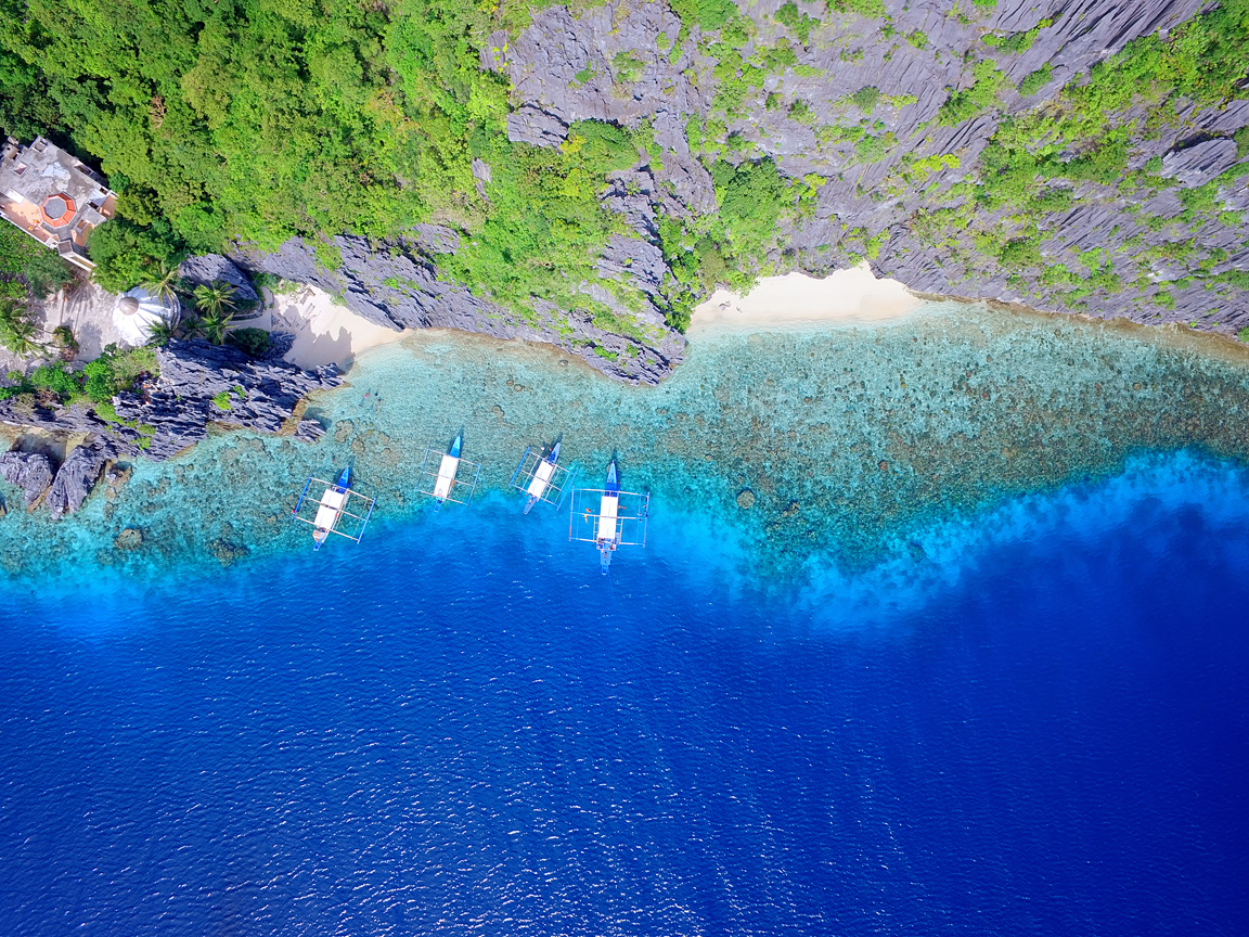 告别雾霾拥抱碧海蓝天,精灵3震撼航拍菲律宾巴拉望爱妮岛