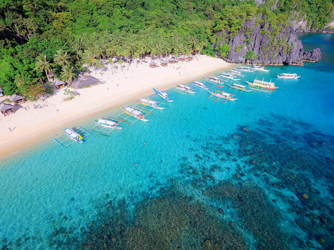 告别雾霾拥抱碧海蓝天,精灵3震撼航拍菲律宾巴拉望爱妮岛