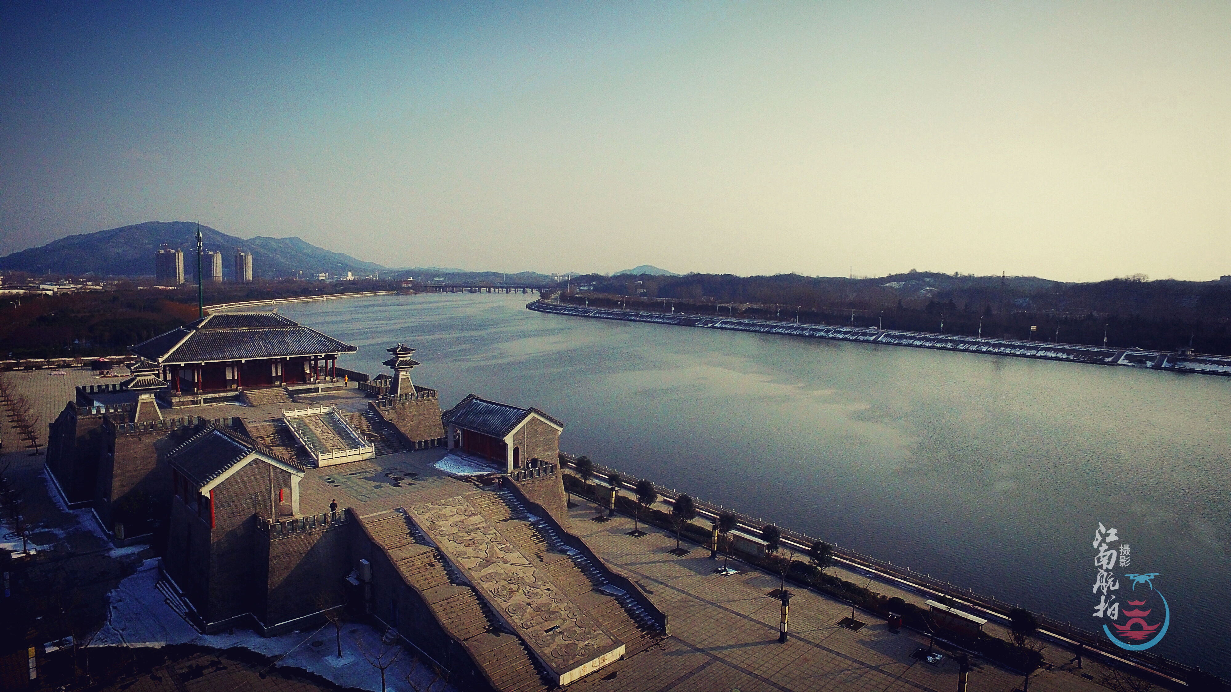 上帝视角看信阳带着小悟来一场航拍旅行