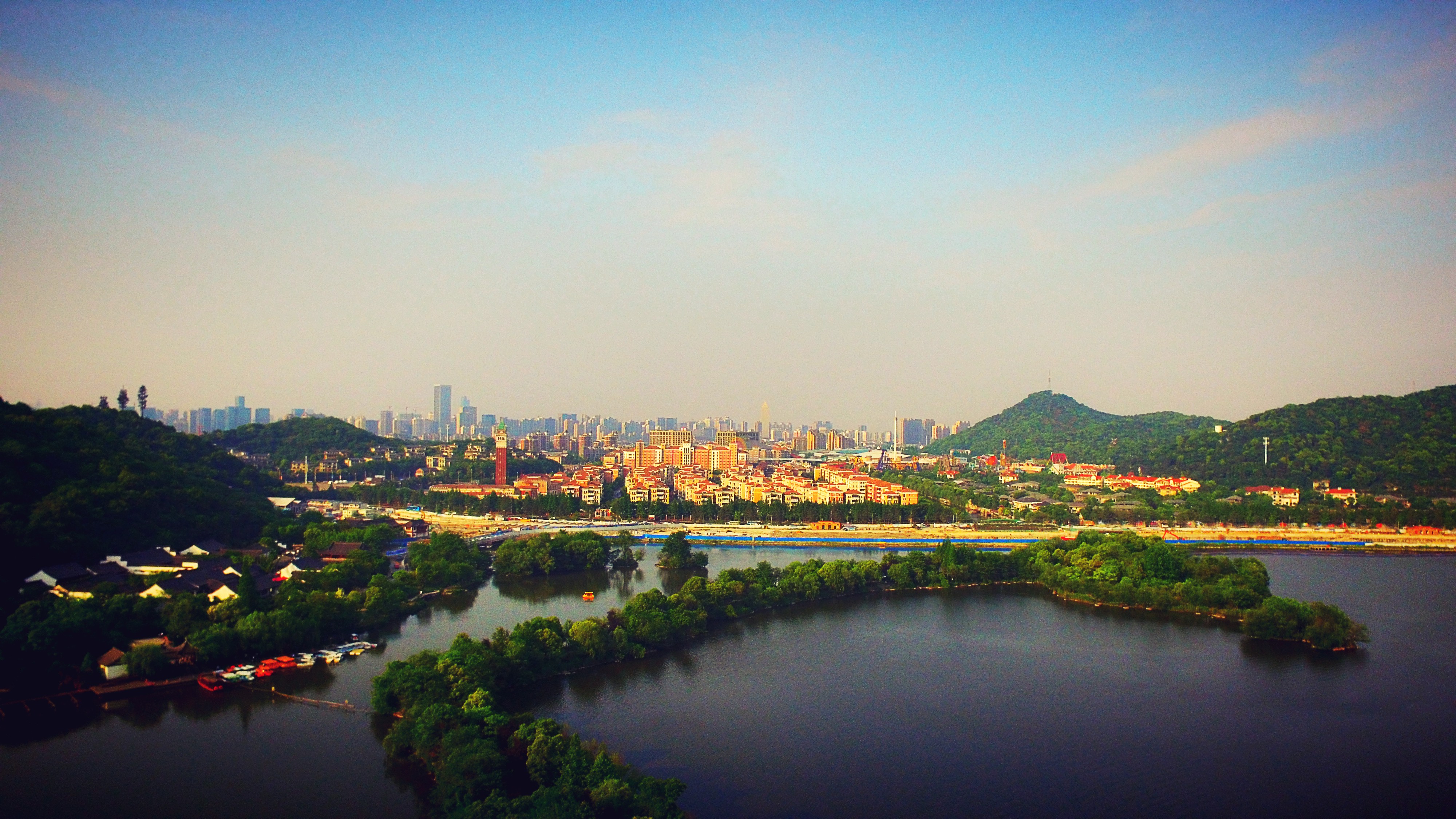 杭州五一航拍记