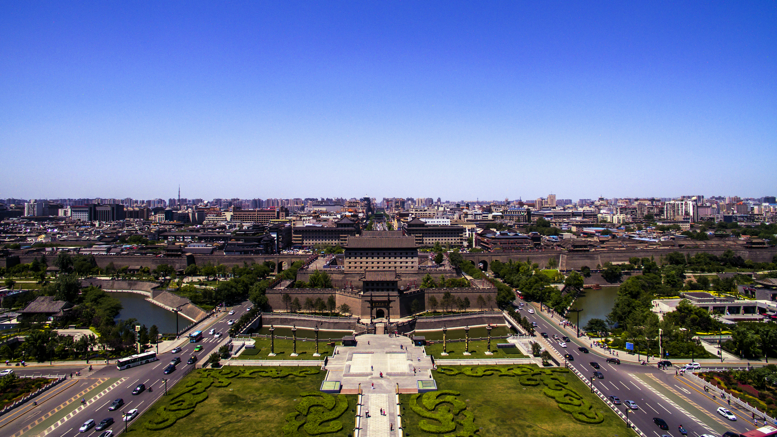 [360全景]西安南门广场-作品-大疆社区