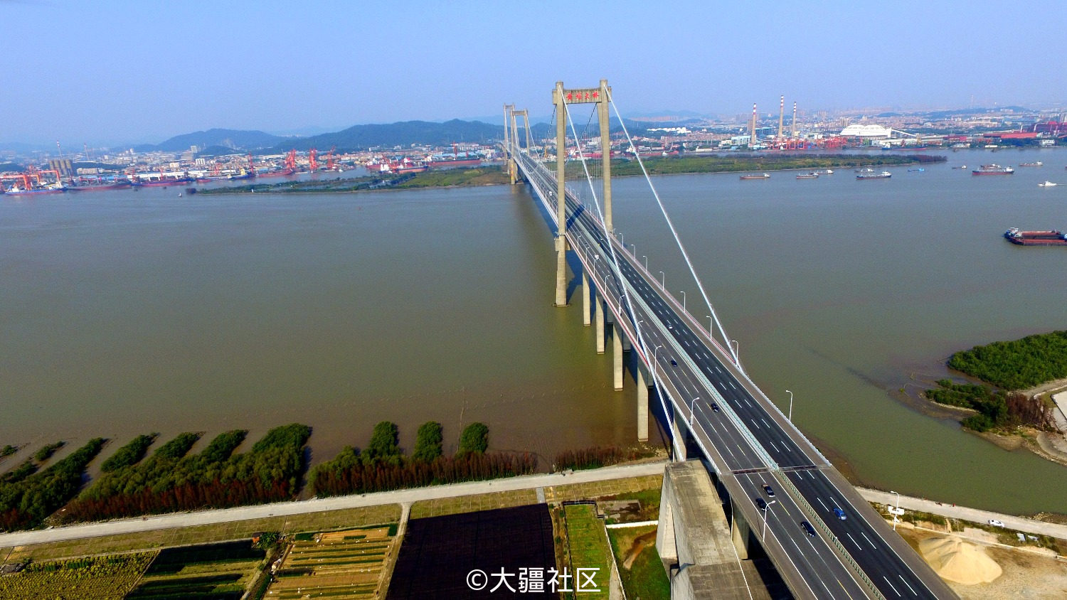 桥系列(3)-广州黄埔大桥