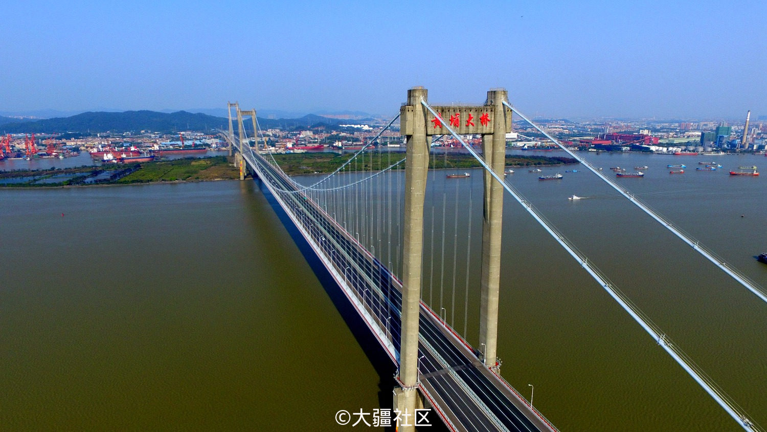 桥系列(3)-广州黄埔大桥