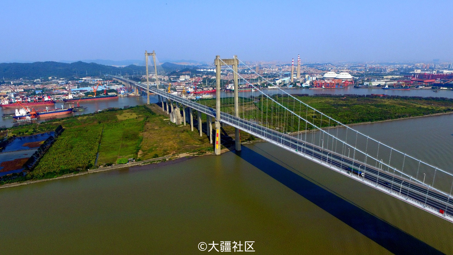 桥系列(3)-广州黄埔大桥