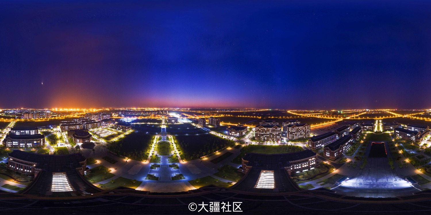 上海建桥学院全景漫游&《鸟瞰建桥》