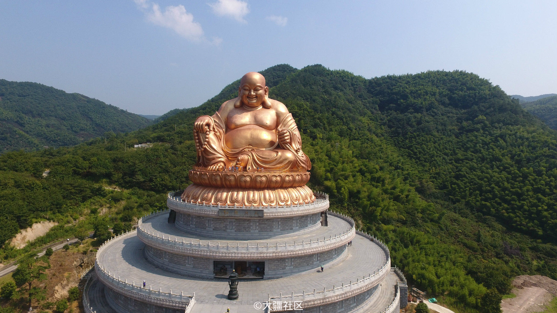 奉化雪窦山弥勒佛