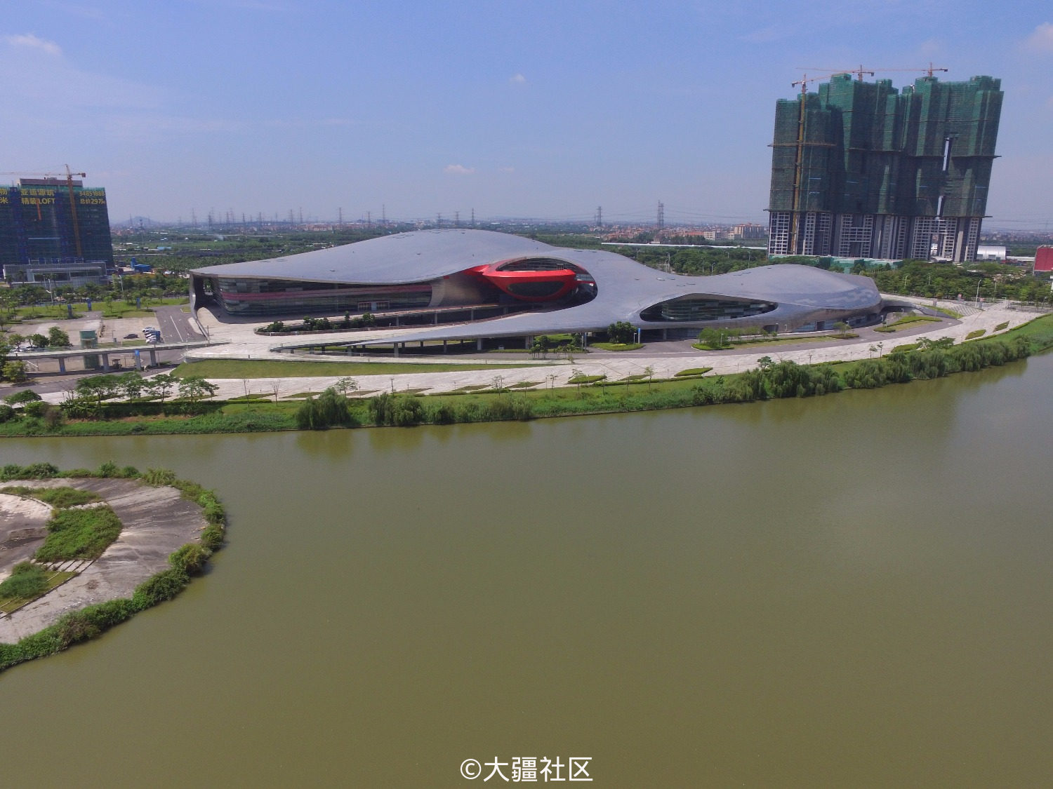 精灵3s航拍亚运城