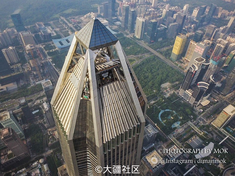 深圳平安国际金融中心 Dji3s试拍平安中心楼顶 作品 大疆社区 深圳平安国际金融中心 Dji3s试拍平安中心楼顶 作品 大疆社区