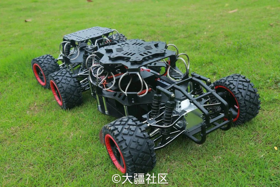 特种拍摄|全新改装遥控车:搭配加长版ronin,新一代减震系统