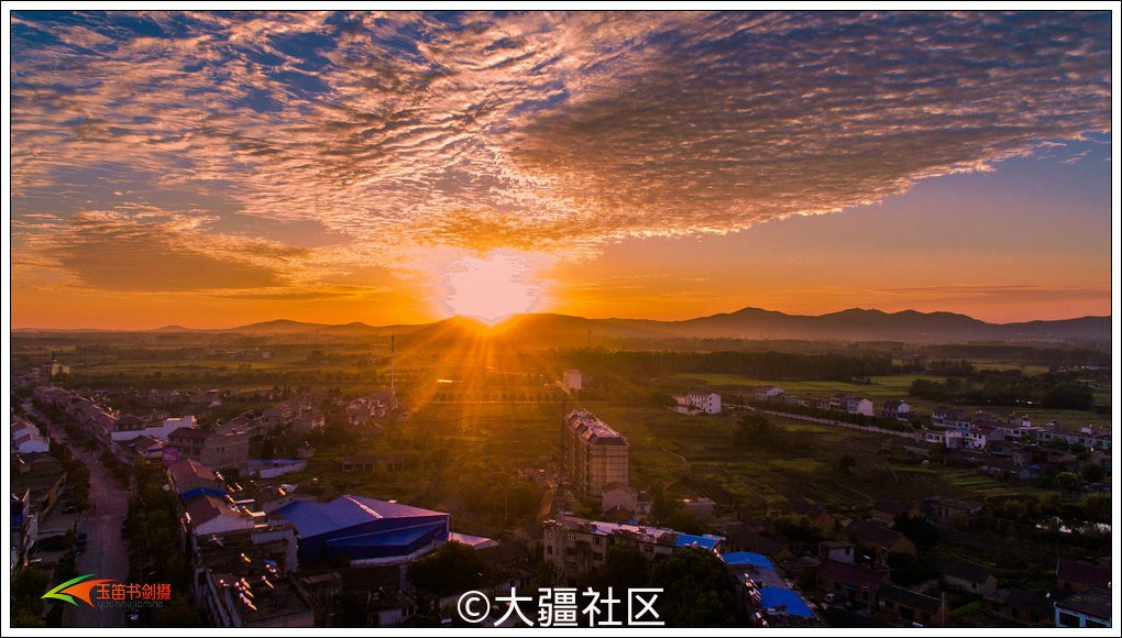 小镇的早晨(安徽肥东石塘镇)