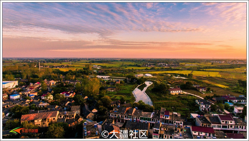 小镇的早晨(安徽合肥石塘镇)