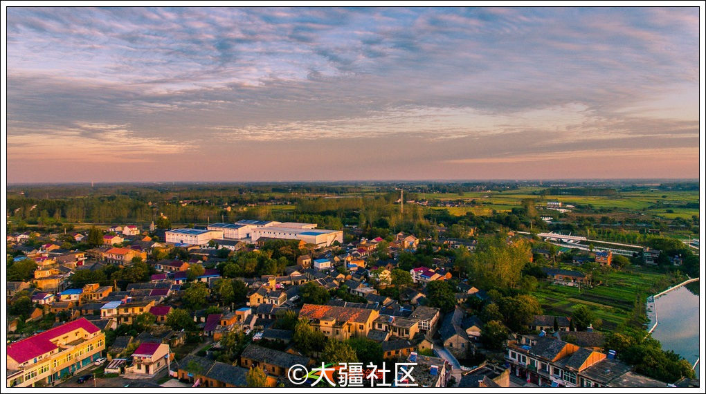 小镇的早晨(安徽合肥石塘镇)