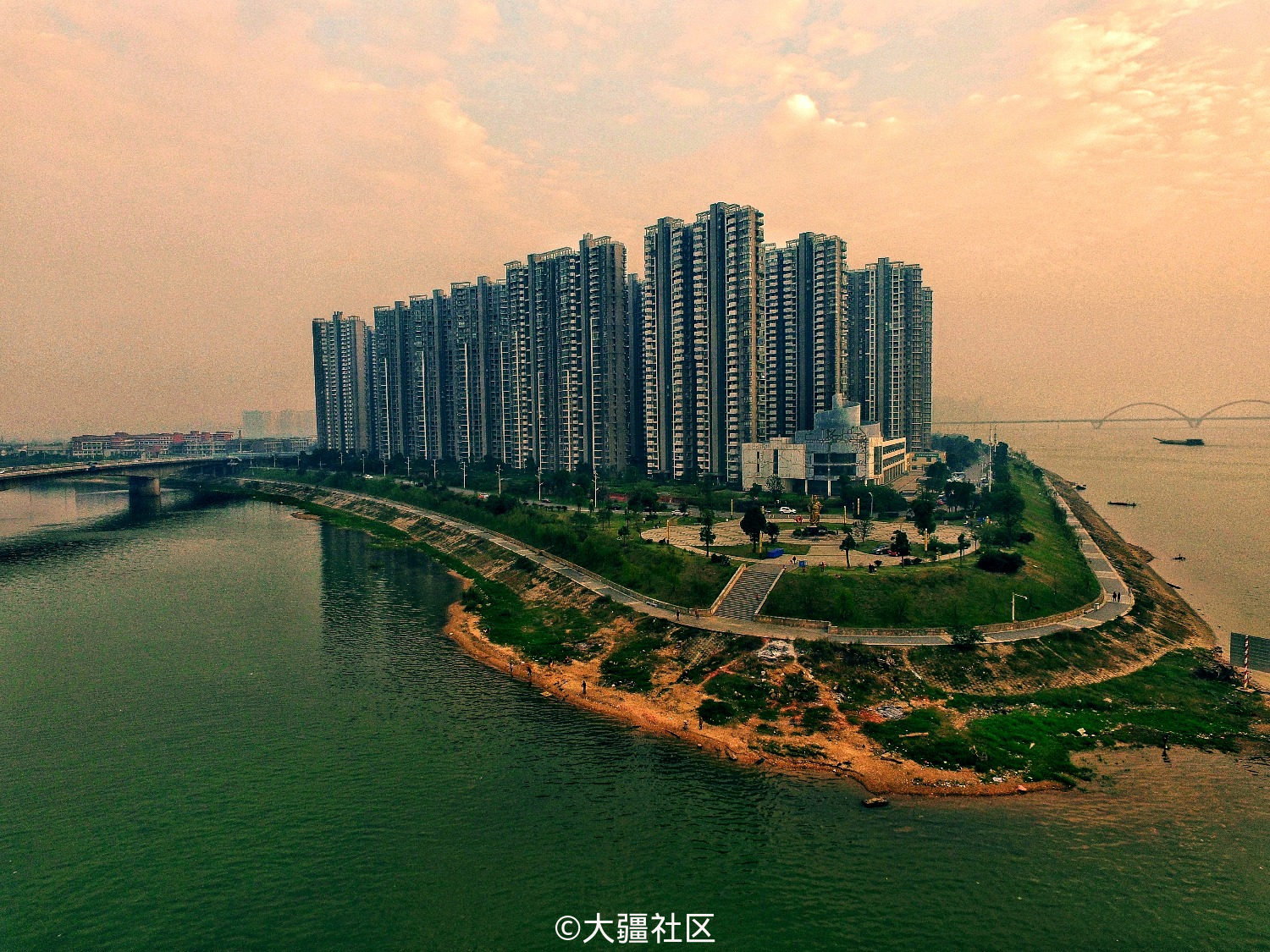 湘江世纪城美景随拍