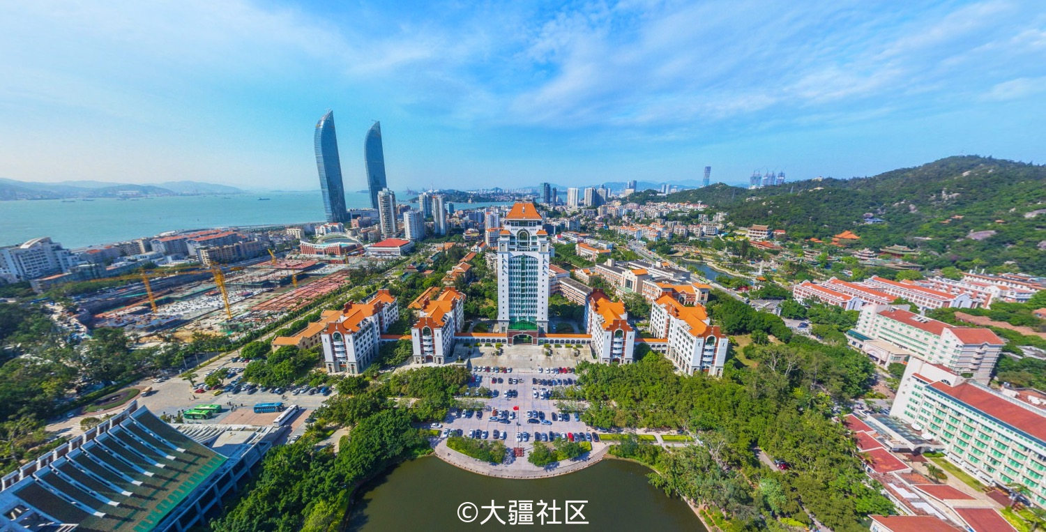 全景作品 | 厦门大学航拍全景