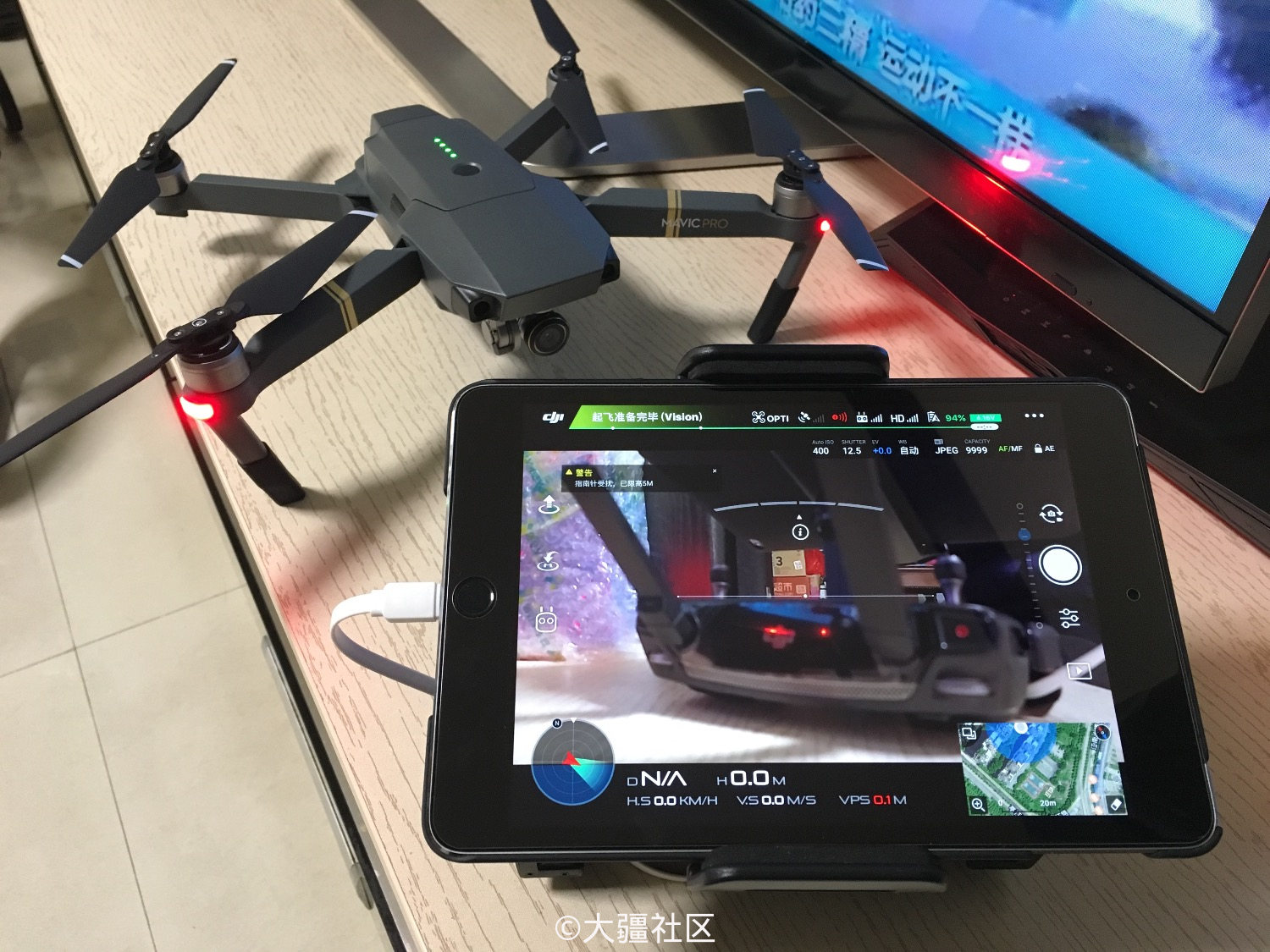 用ipad mini当显示屏-航拍无人机-大疆社区