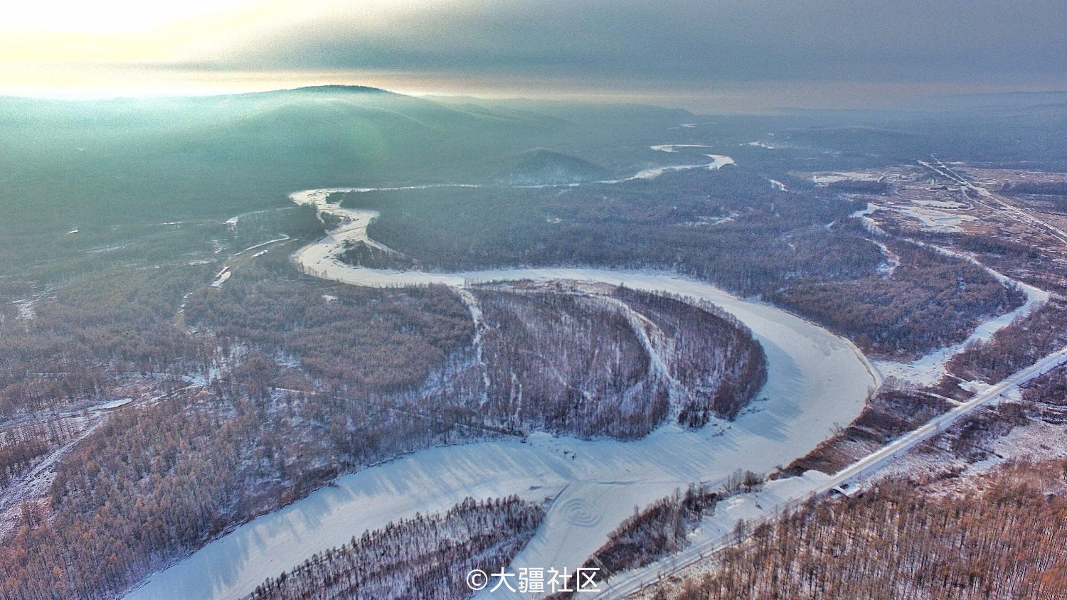黑龙江省大兴安岭冬季雪景照片摄影图片_ID:417204262-Veer图库