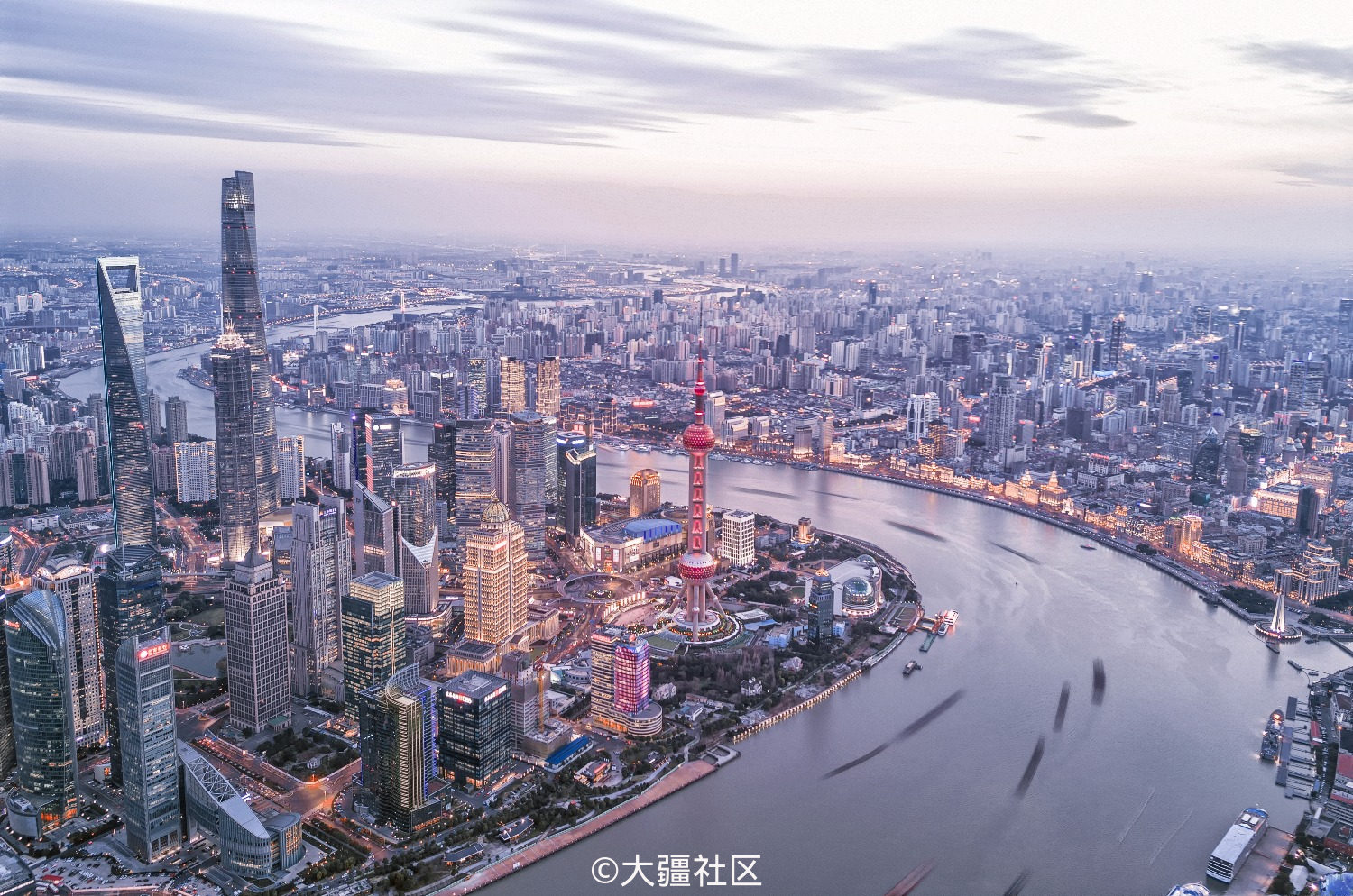 陆家嘴鸟瞰