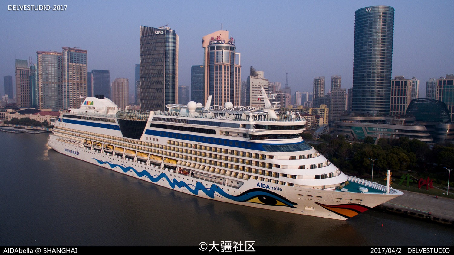 梦回古埃及阿依达aidabella邮轮访问上海