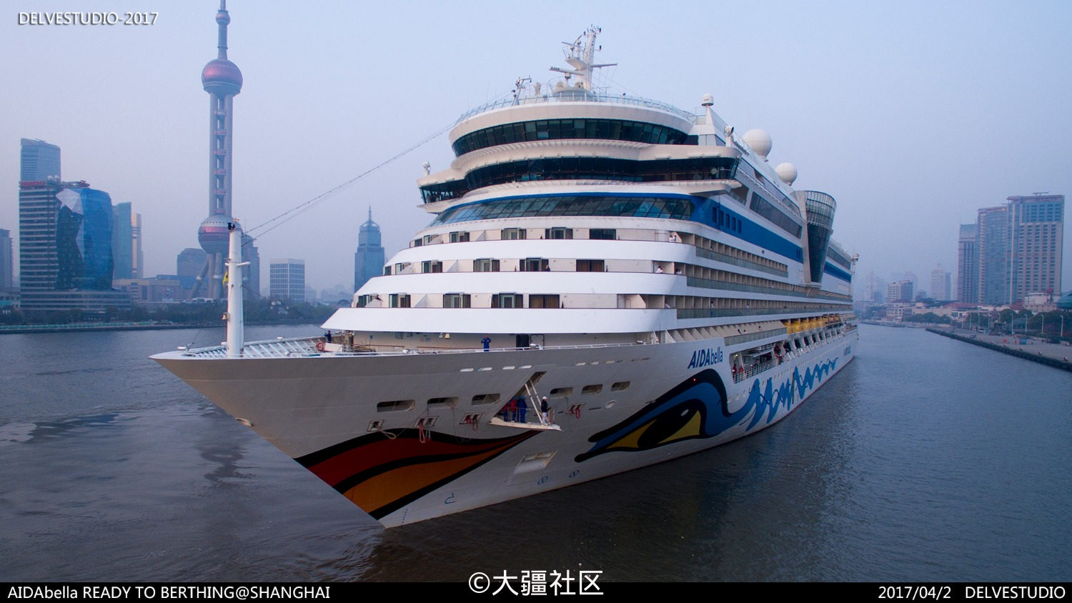 梦回古埃及阿依达aidabella邮轮访问上海