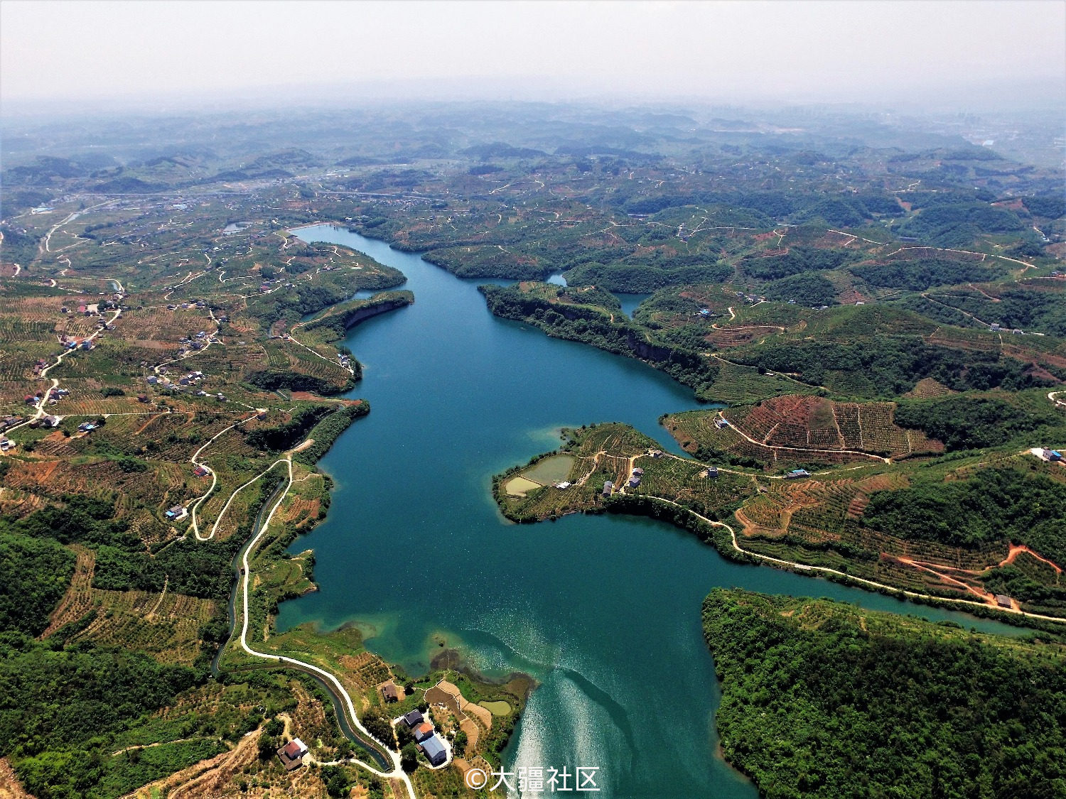 官庄水库 风景区图片