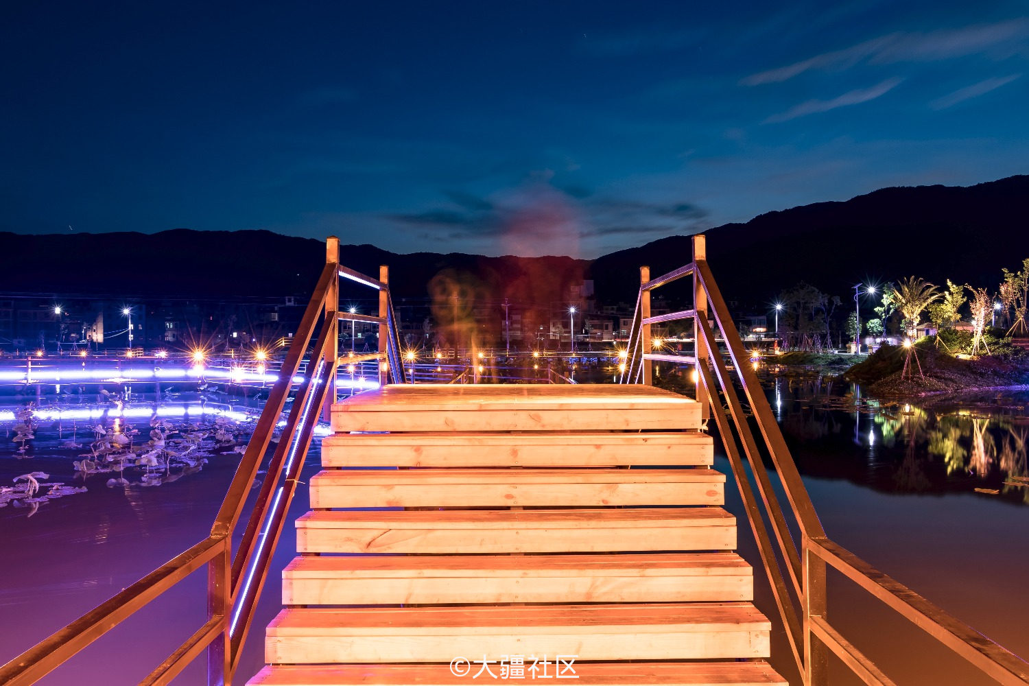 澄江县 夜景{龙街镇}