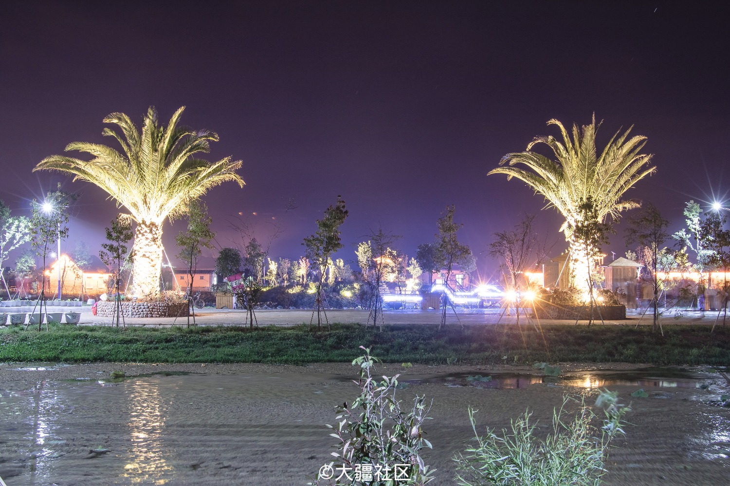 澄江县 夜景{龙街镇}