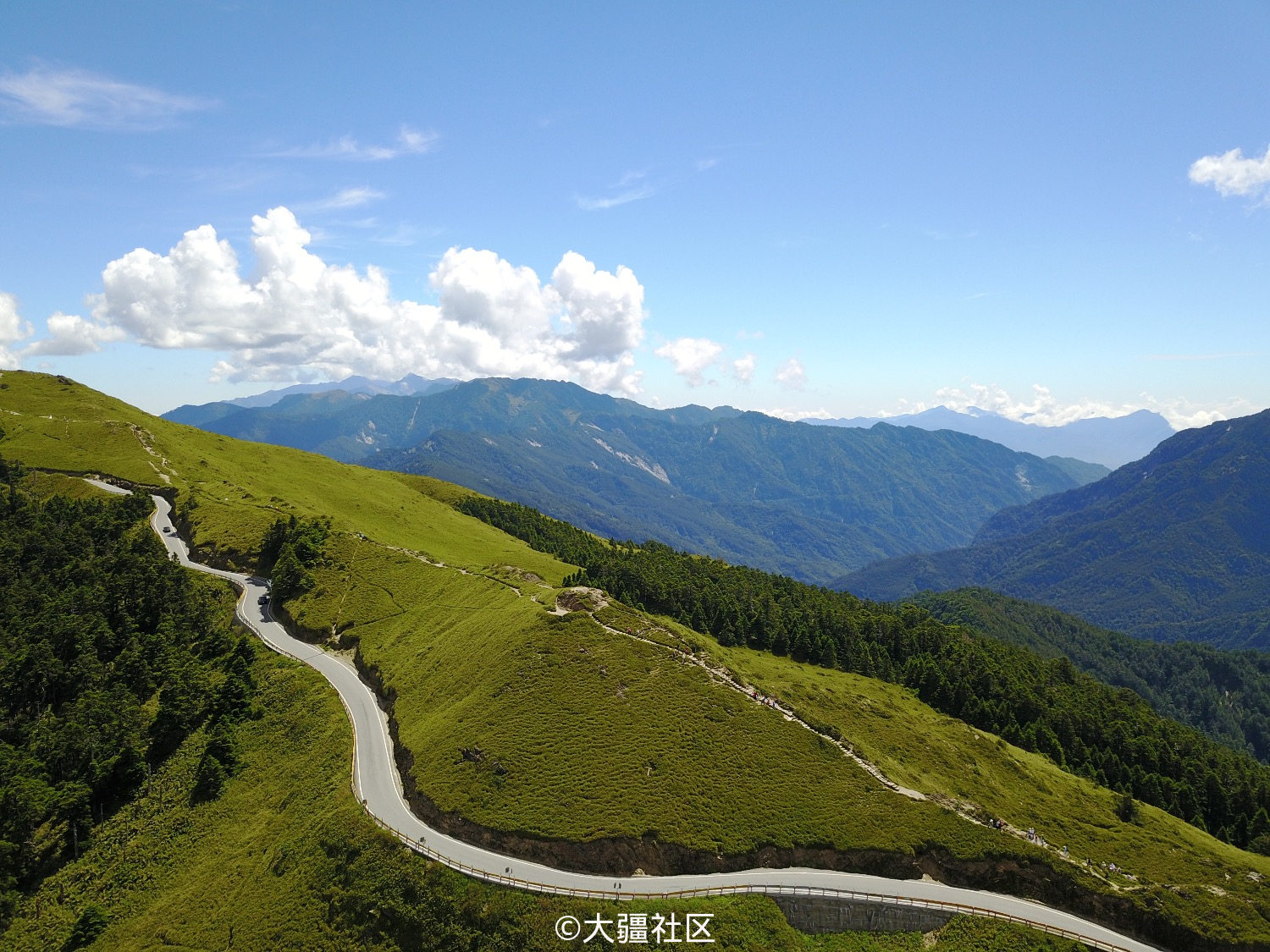 台湾嘉义南投清境合欢山