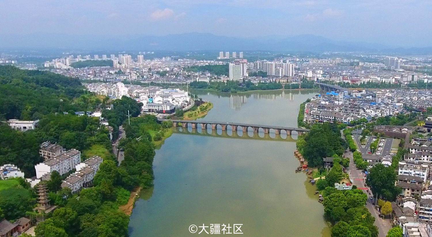 美丽的山水县城-歙县