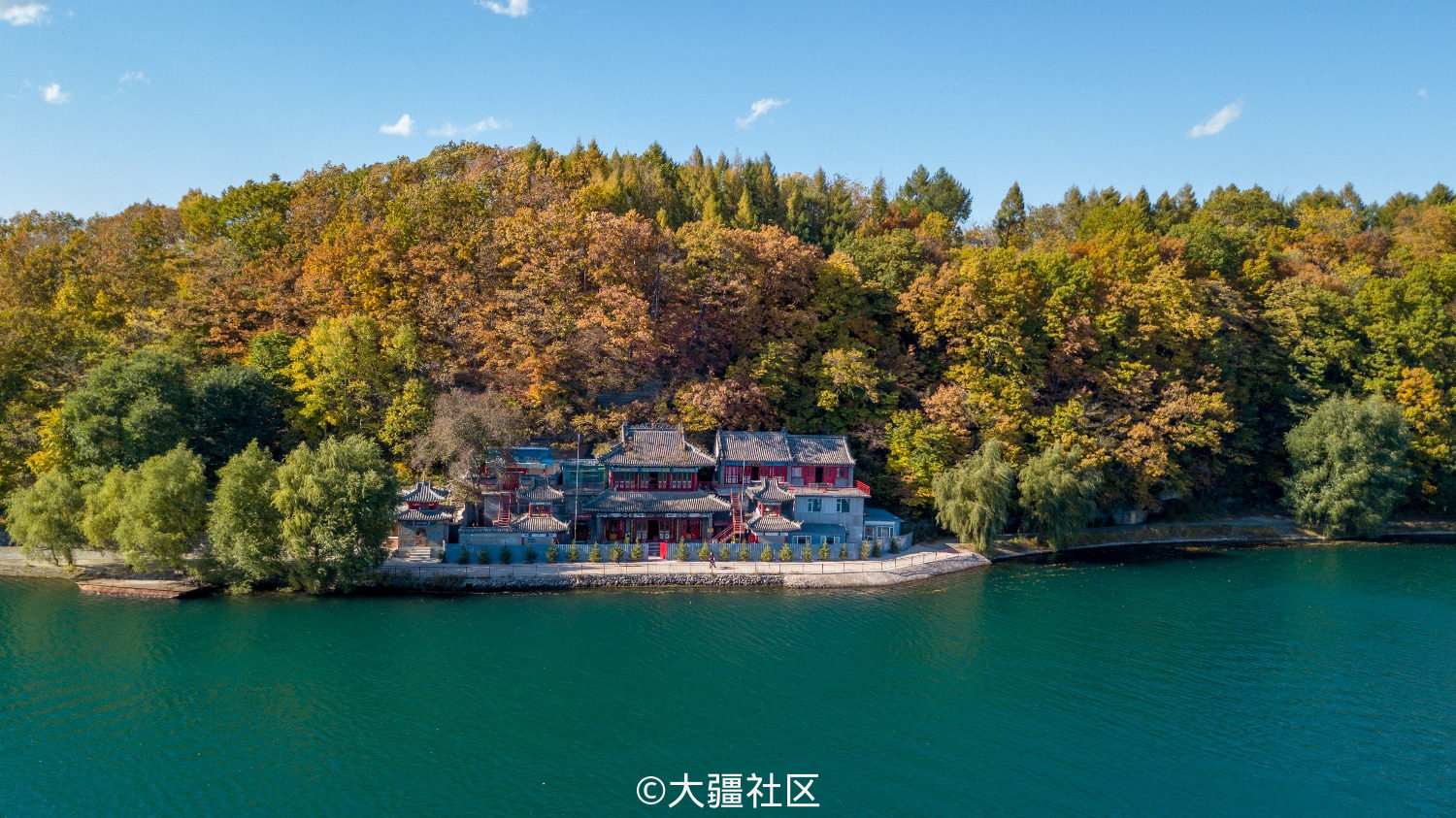 带着无人机去旅行#天地大美,水木龙湾-吉林龙湾群国家森林公园