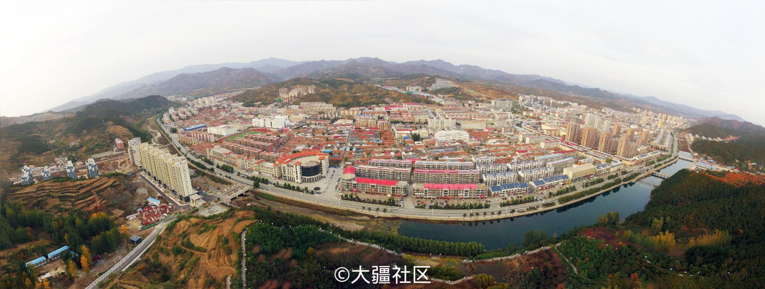 我的家乡,河北省秦皇岛市青龙满族自治县全景图